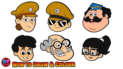 little singham drawing|When a character is born .